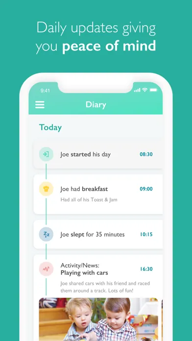 Blossom Parent App スクリーンショット