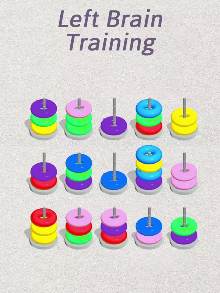 Hoop Sort Puzzle iPad  Screenshots