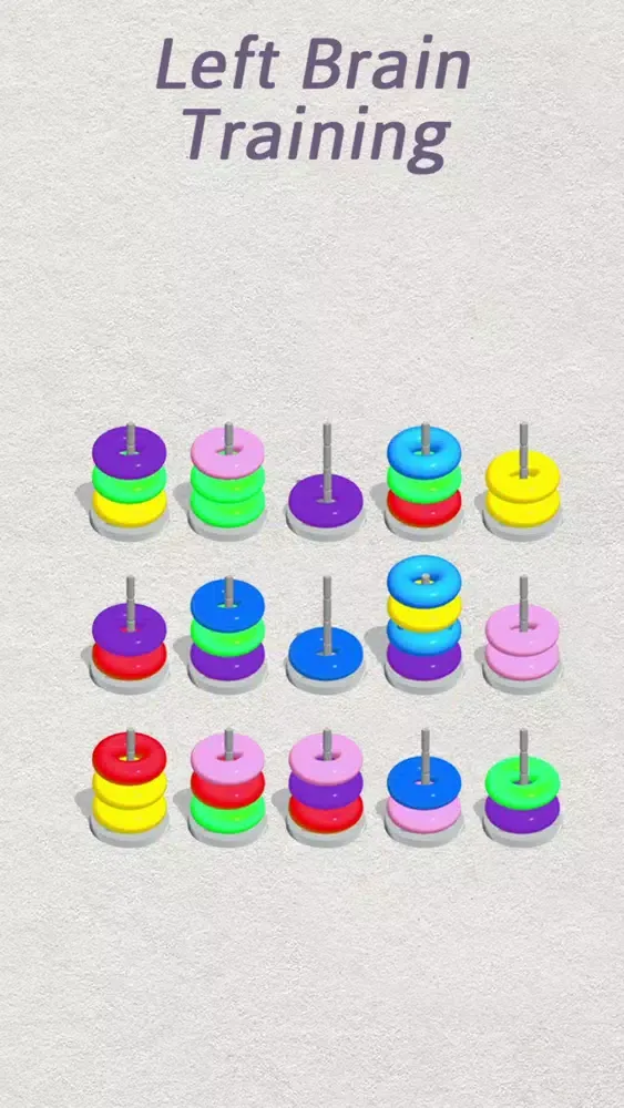 Hoop Sort Puzzle Screenshots