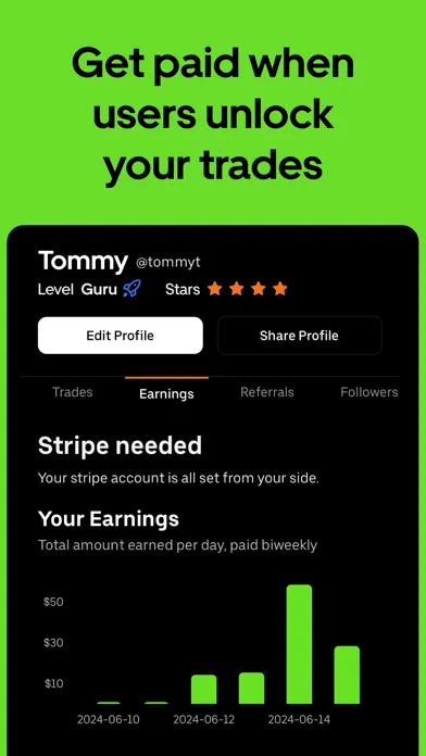 Blotter: Copy Proven Traders应用截图