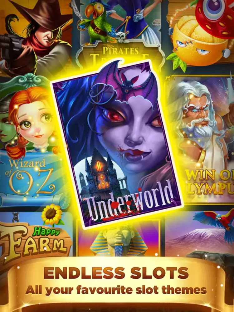Tangkapan layar Gold Slots - Play Free Las Vegas Casino Slot Machine Games iPad 