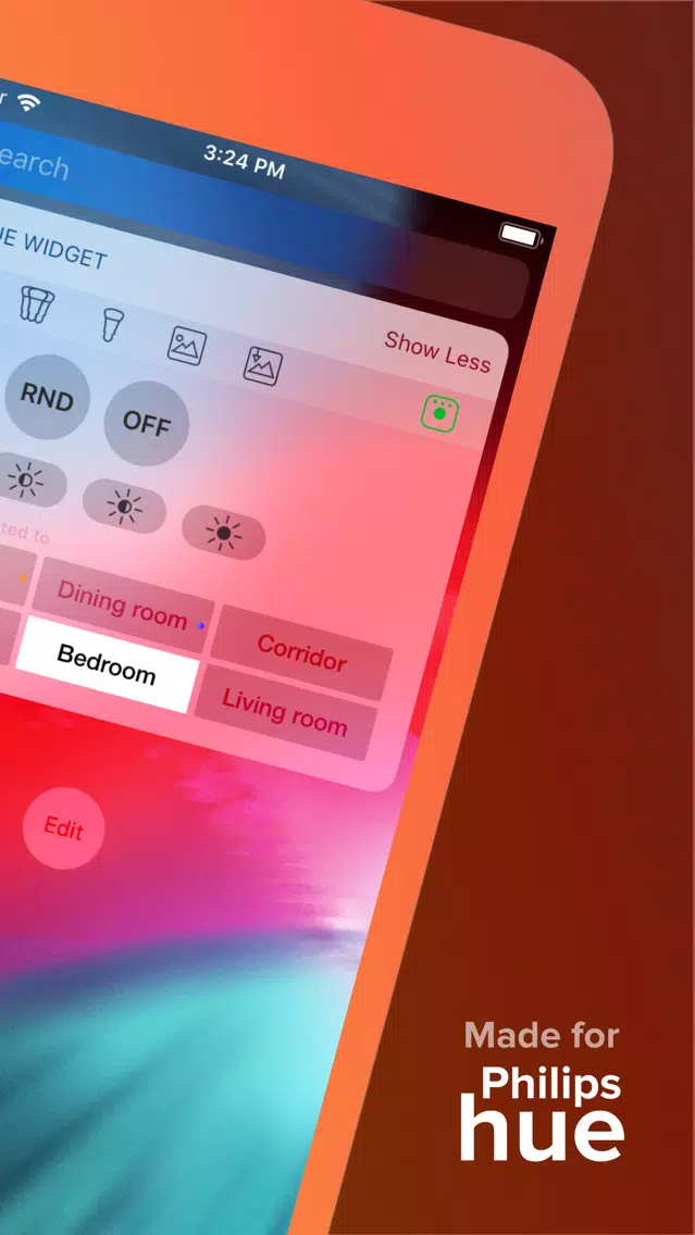 تصاویر Hue Widget