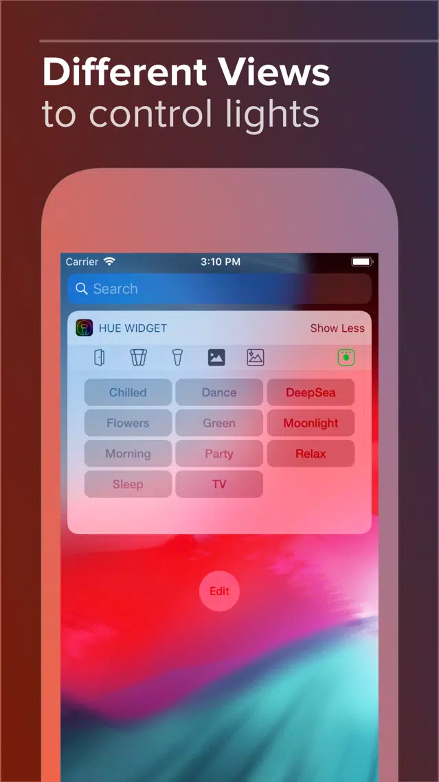 تصاویر Hue Widget