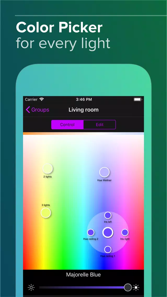 تصاویر Hue Widget