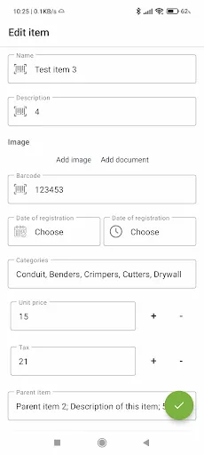 Capturas de pantalla de Inventory