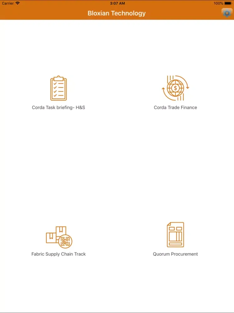 ภาพหน้าจอของ BLOX -Blockchain Apps in a BOX iPad 