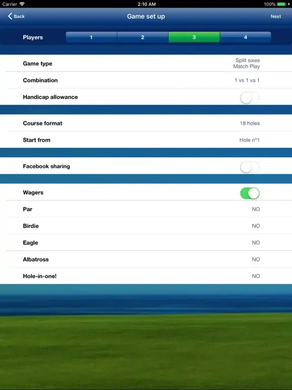 Mobitee Golf GPS and score iPad  スクリーンショット