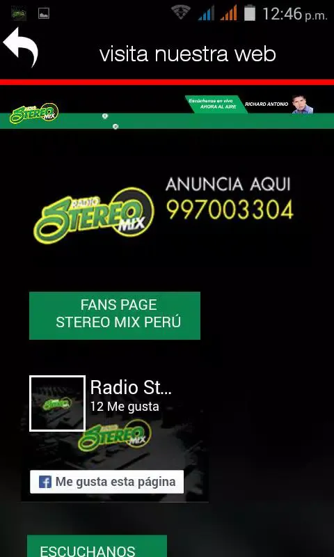 RADIO STEREO MIX PERU Screenshots