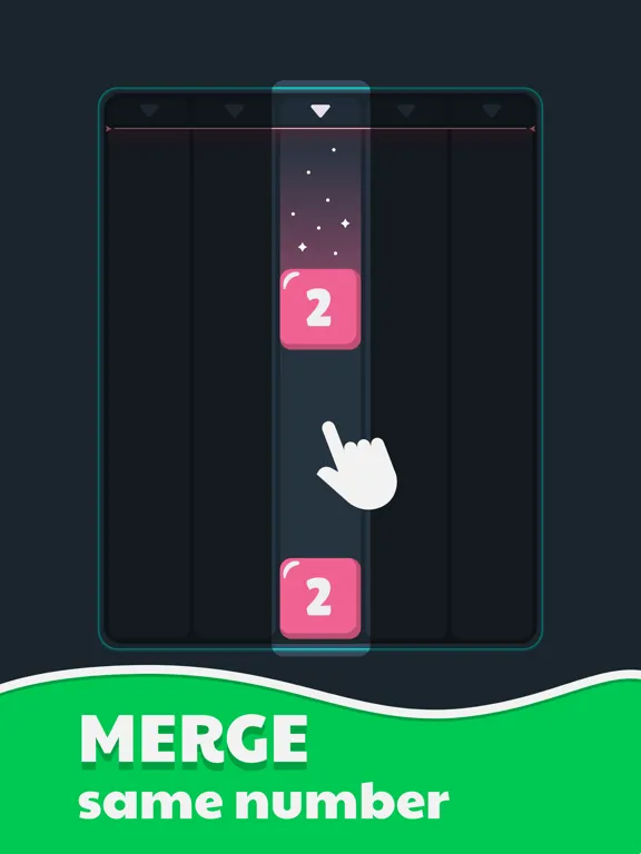Ảnh chụp màn hình của Drop & Merge Numbers iPad 