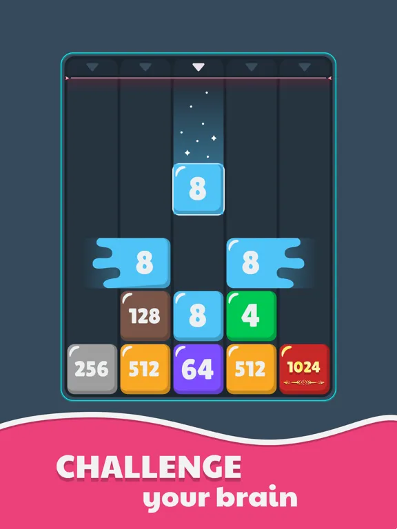 Ảnh chụp màn hình của Drop & Merge Numbers iPad 