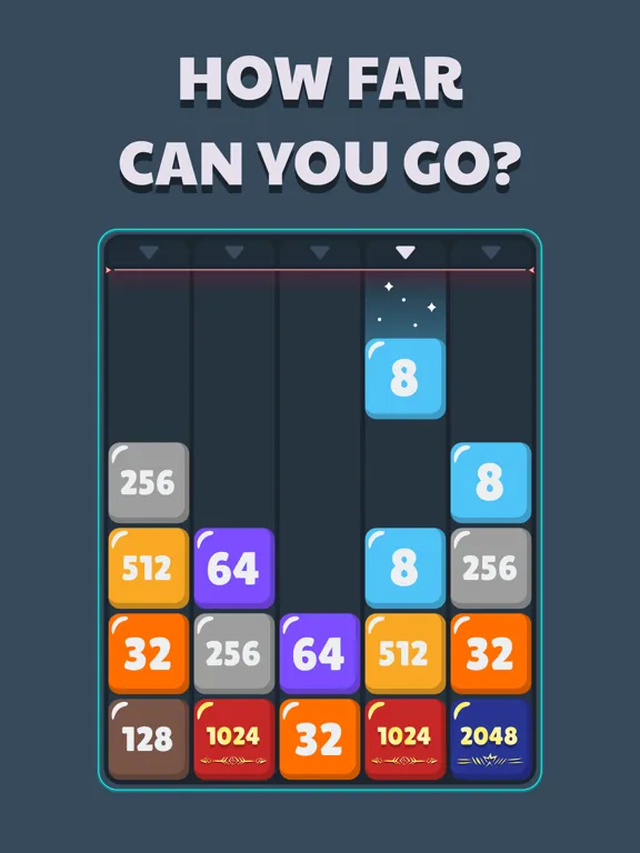 Ảnh chụp màn hình của Drop & Merge Numbers iPad 