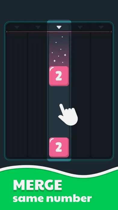 Ảnh chụp màn hình của Drop & Merge Numbers