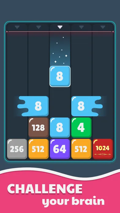 Ảnh chụp màn hình của Drop & Merge Numbers