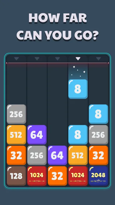 Ảnh chụp màn hình của Drop & Merge Numbers