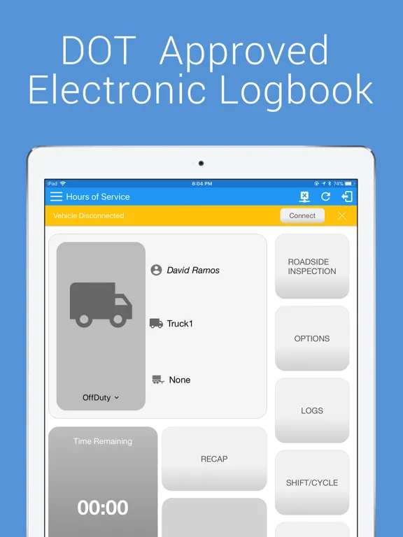 Zrzuty ekranu BluAgent Electronic Logbook iPad 