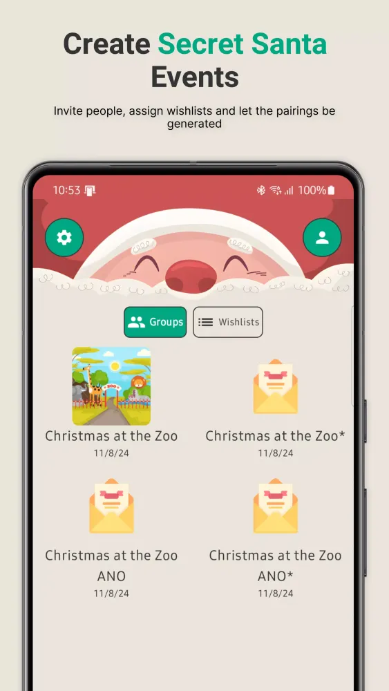 Secret Santa应用截图