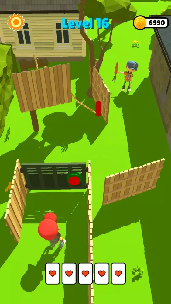Tangkapan skrin Card Throw 3D