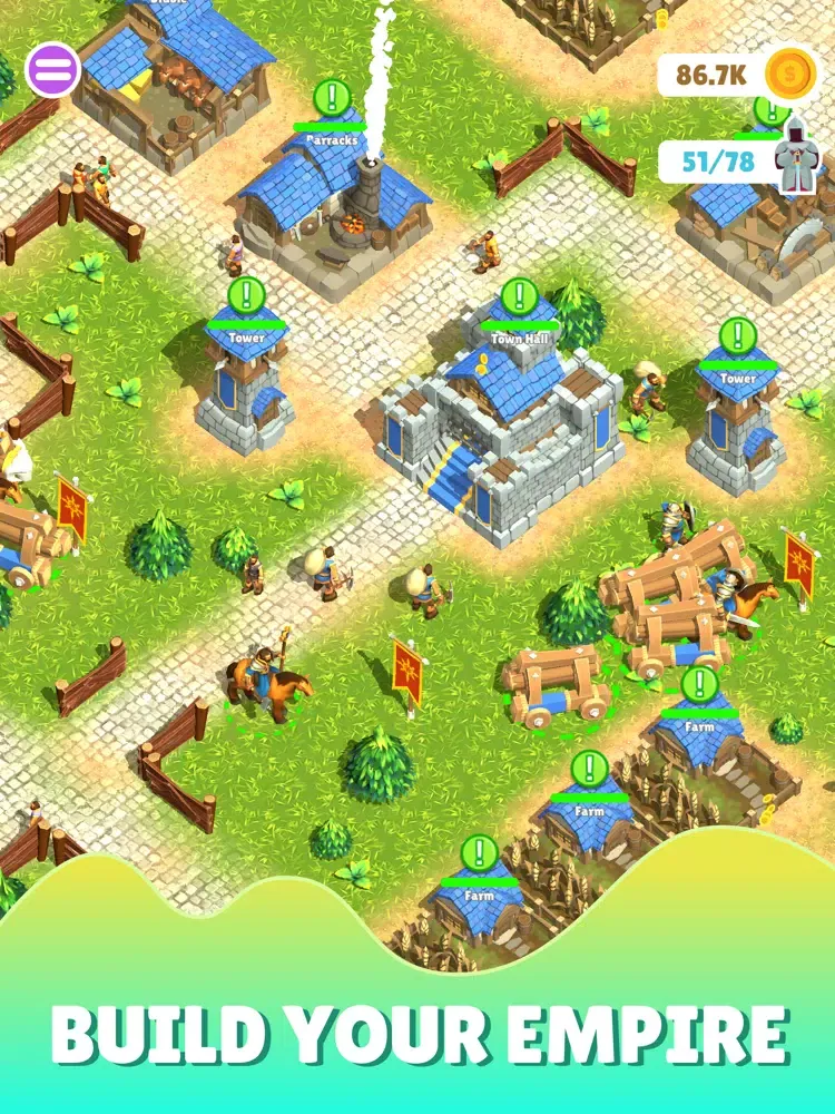 Tangkapan layar Idle Empire! iPad 