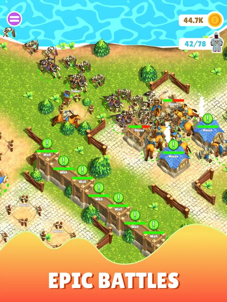 Tangkapan layar Idle Empire! iPad 