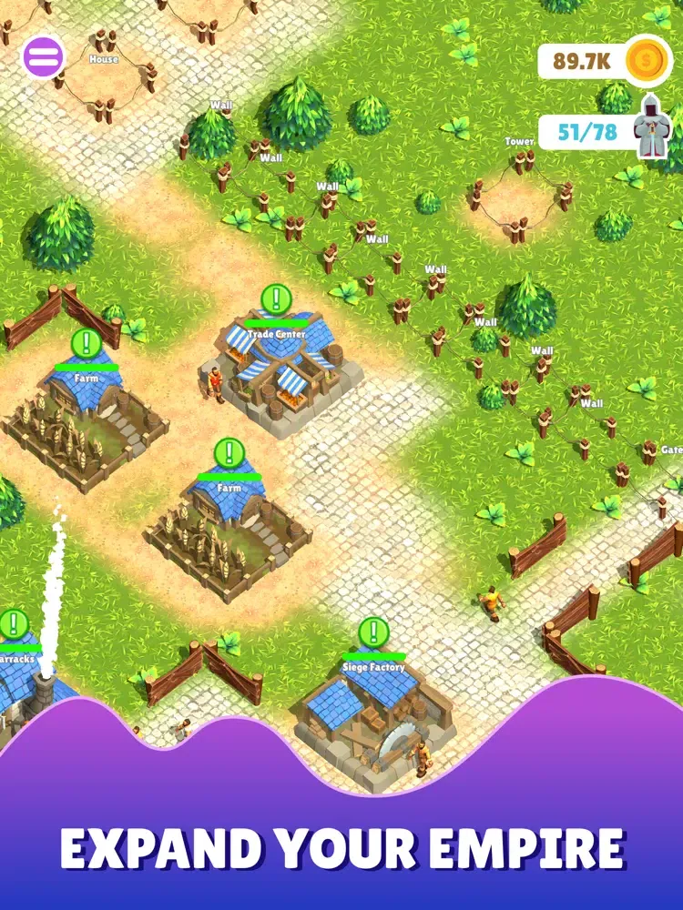 Tangkapan layar Idle Empire! iPad 