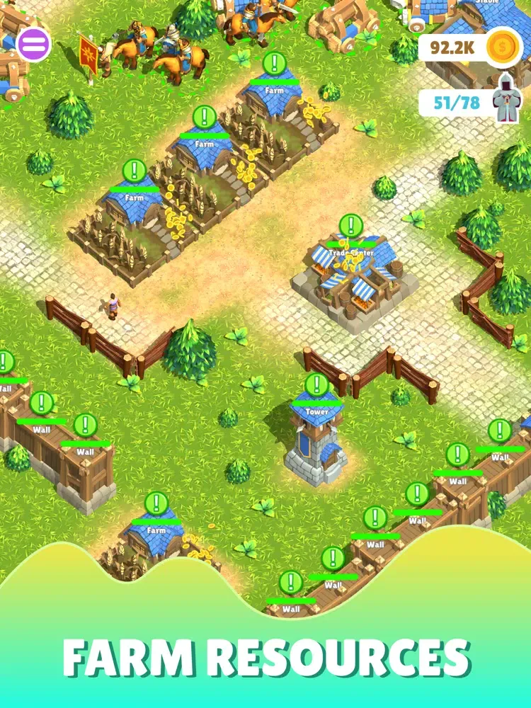 Tangkapan layar Idle Empire! iPad 