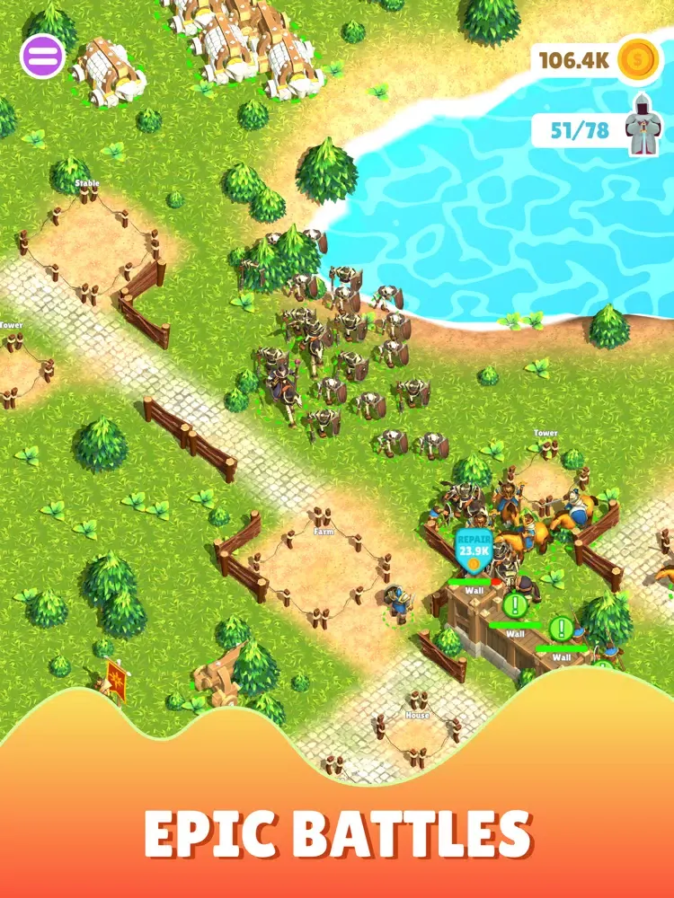 Tangkapan layar Idle Empire! iPad 