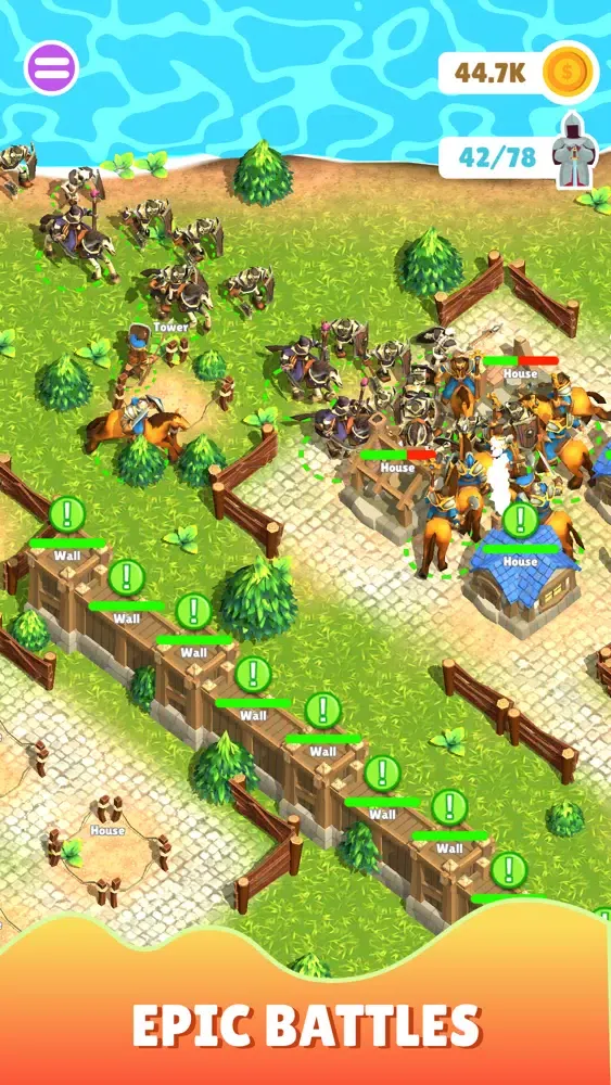 Tangkapan layar Idle Empire!