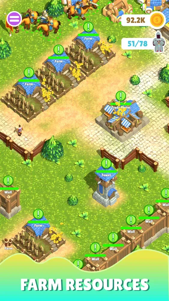 Tangkapan layar Idle Empire!