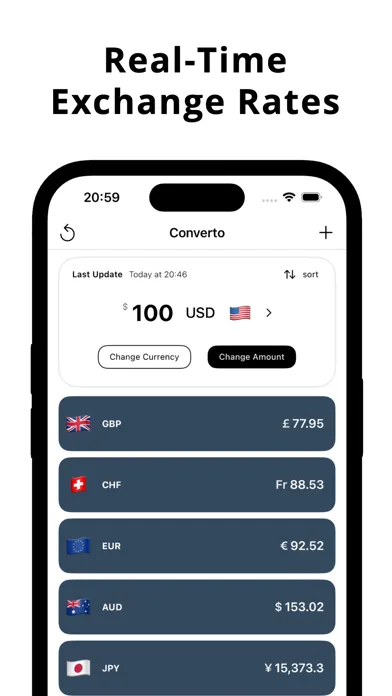 RateX Currency Converter應用截圖