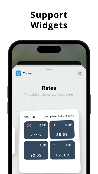 RateX Currency Converter應用截圖