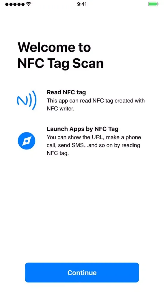 NFC Tag Scan应用截图