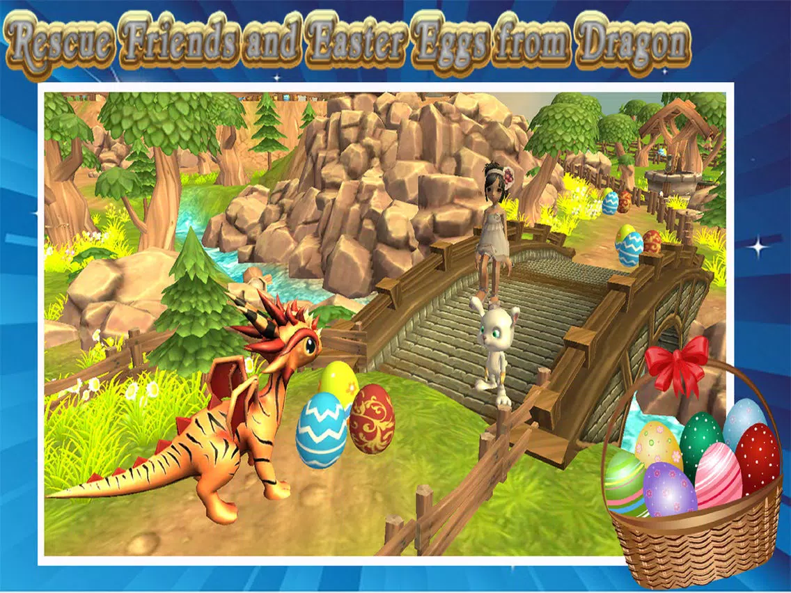 صور Easter Bunny Egg Chase Drive iPad 