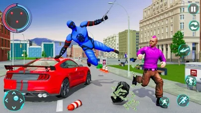 Zrzuty ekranu Flying Super Hero Robot Fight