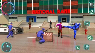 Zrzuty ekranu Flying Super Hero Robot Fight