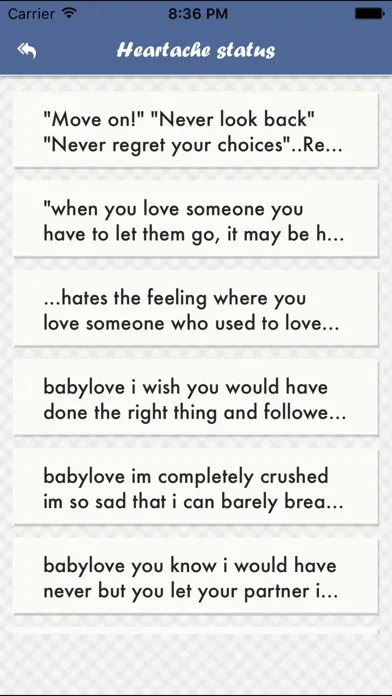 Amazing Status and Quotes - Cool Status,Funny,Groupon Status Collection Screenshots