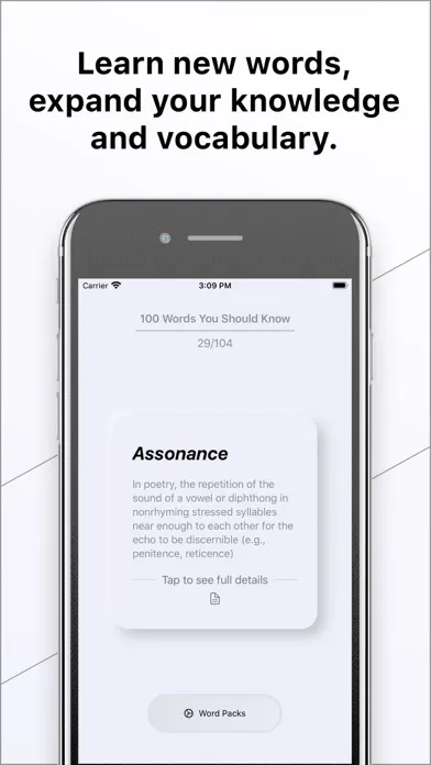 Tangkapan layar Word of the Day - 100 Words!