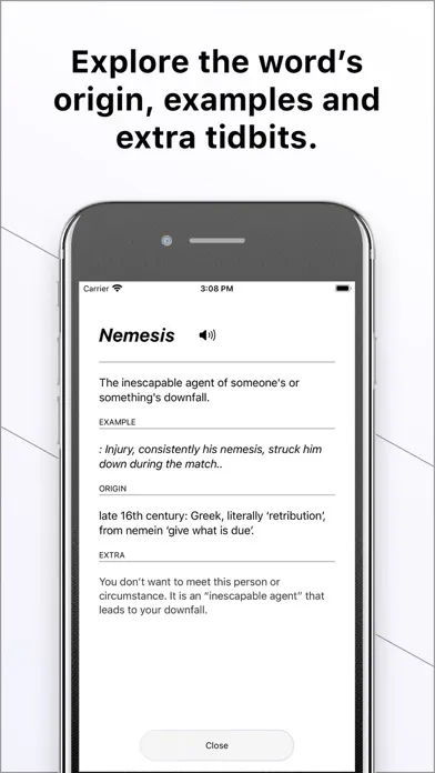 Tangkapan layar Word of the Day - 100 Words!