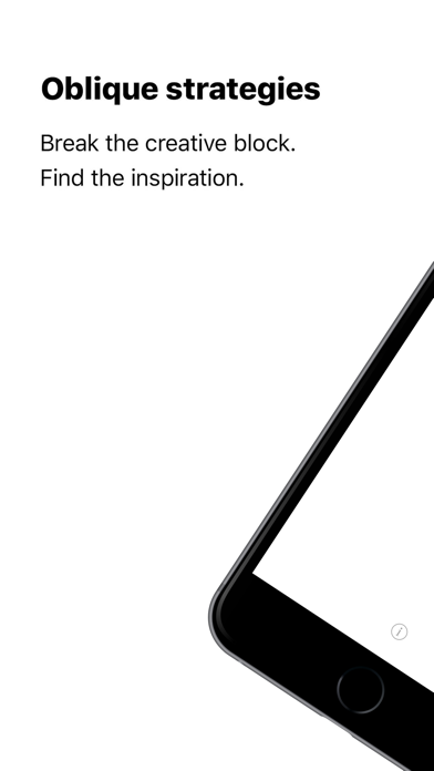 Oblique-Strategies Screenshots