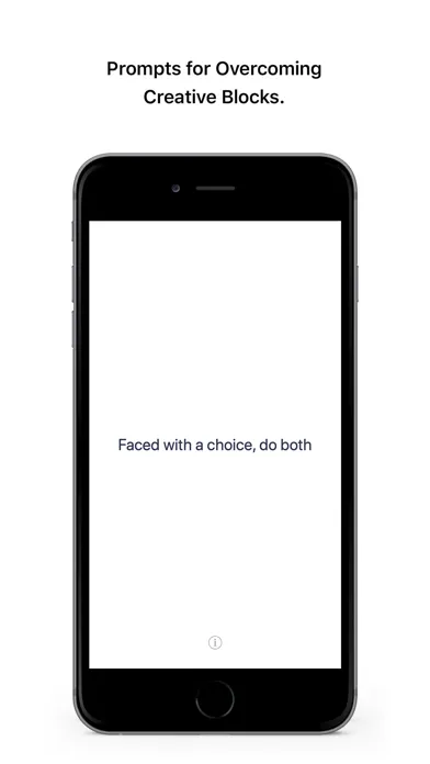Screenshot di Oblique-Strategies