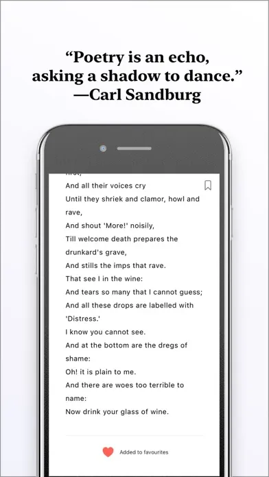 ภาพหน้าจอของ Poem A Day