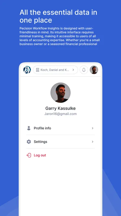 تصاویر Precision Insight App