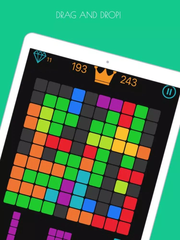 Matrix Color - Classic Block Puzzle iPad  স্ক্রিনশট