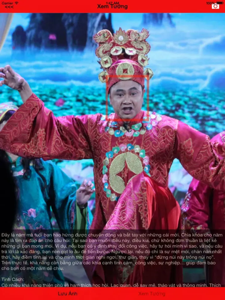 Xem Tướng Giáp Ngọ iPad 應用截圖