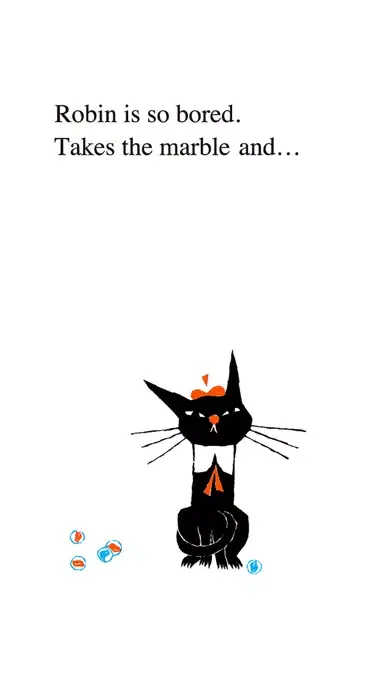 Tangkapan layar Black Cat Robin (Picture book fairy tale)