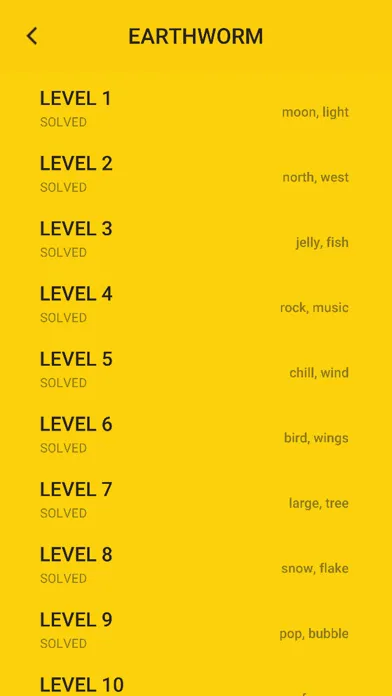 Cheats for Word Trek - All Answers & Hints スクリーンショット