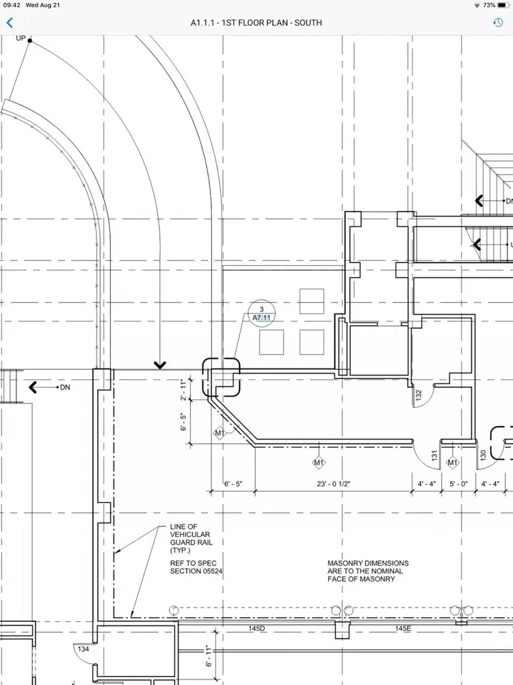 تصاویر Bluebeam Drawings iPad 