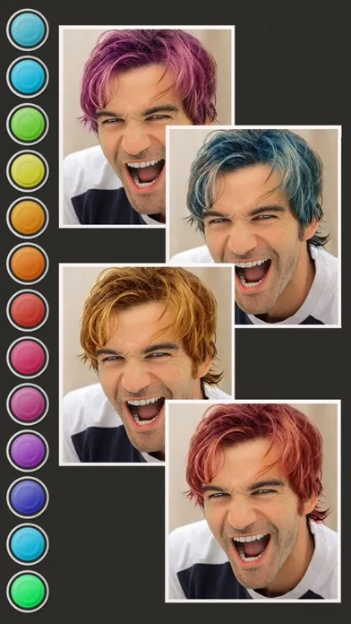 Tangkapan skrin Hair Color Booth