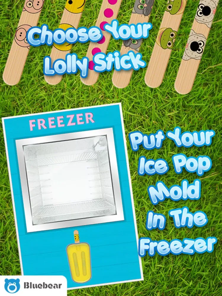 Capturas de tela do Ice Pop & Popsicle Maker by Bluebear iPad 