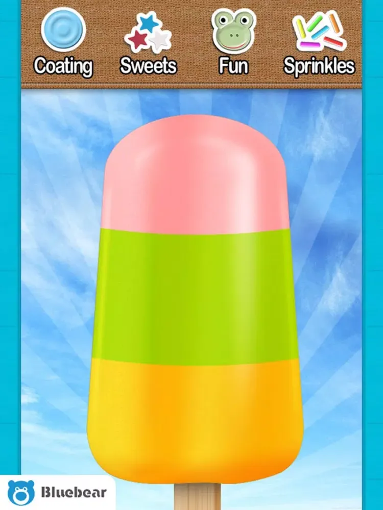 Capturas de tela do Ice Pop & Popsicle Maker by Bluebear iPad 