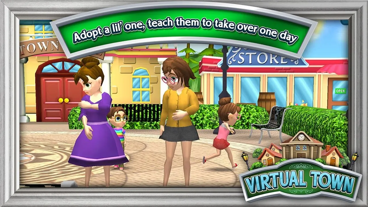 Screenshot di Virtual Town